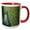 Red/White, variant on 3drose, Wa, Whidbey Island, Deception Pass. Kayakers - Us48 Tdr0667 - Trish Drury, 15oz Two-tone Red Mug