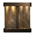 thumbnail image 2 of Adagio AFR1504 Aspen Falls Round Blackened Copper Multicolor Natural Slate Wall Fountain, 2 of 2