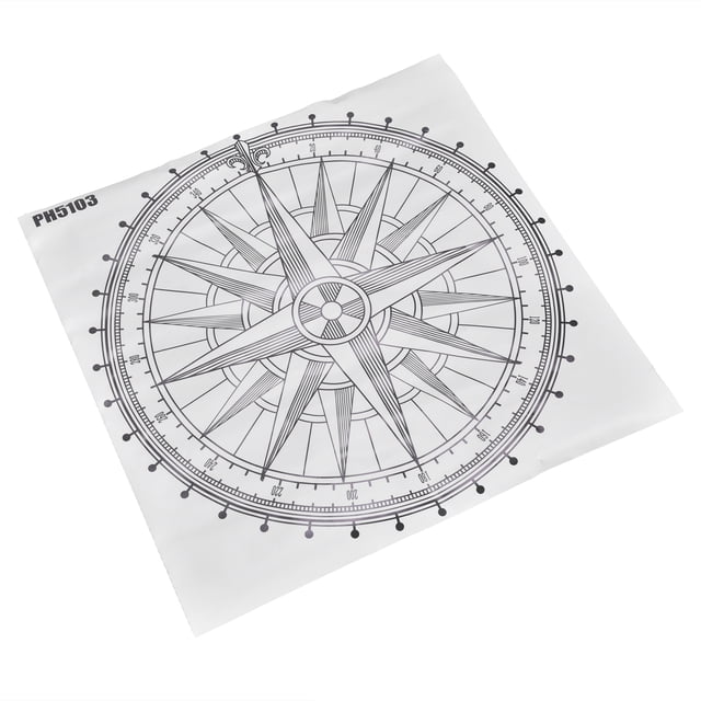 Ccdes Home Decoration,Wall Stickers,Compass Pattern Wall Decal Removable Originality Wall Stickers For Living Room Sofa
