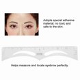 thumbnail image 4 of Regla Para Cejas, Pegatina De Regla Para Cejas De Alta, Maquillador De Tienda De Belleza Saludable Para Niñas Caseras, 4 of 7