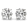 thumbnail image 2 of 1.00 to 6.00 Carat Diamond, Stylish Prong Set 14K White Gold Round-cut Diamond Stud Earring (I-J,VS2-SI1)  Lab Grown Diamond, 2 of 12