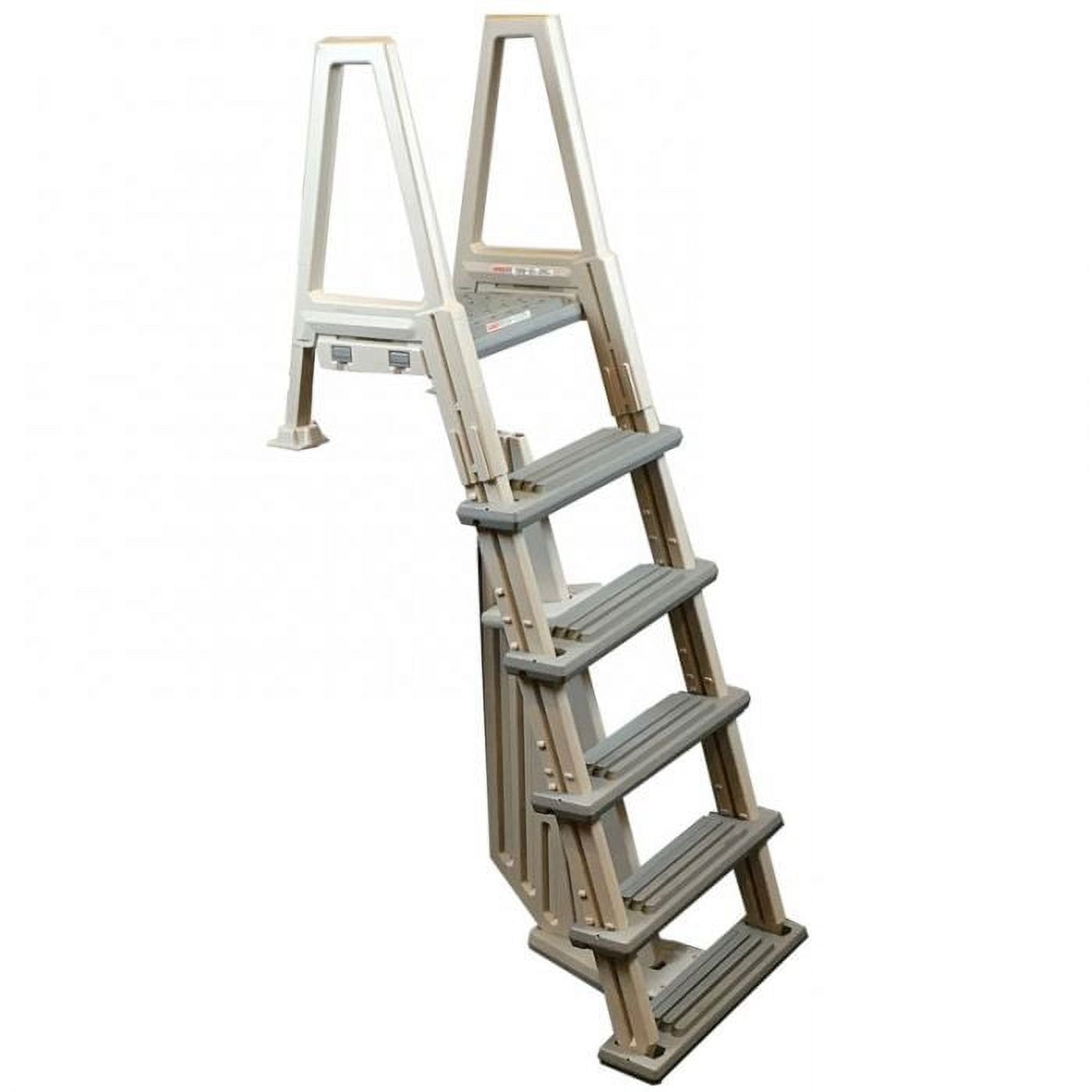 Confer Adjustable Above Ground Swimming Pool Ladders, 42-56"