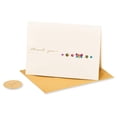 thumbnail image 4 of shiyou-Thank You Cards with Envelopes, Flower and Butterfly Gems (2-Count), 4 of 4