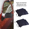 thumbnail image 4 of Riwesomey 4 Uds Shielder coche espejo retrovisor impermeable nieve automóvil Shielders Oxford Hardy máscara Halloween viento nieve Automoción decorativa y accesorios Riwesomey VI018579-00B, 4 of 6