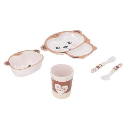 

Kid Plate Set Melamine Material Toddler Plates Set Dishwasher Safe For Outdoor For Indoor