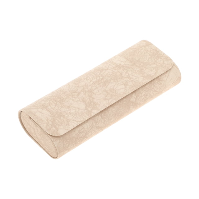 Estuche para Gafas Texturizado Único 1 Pc Portátil Color Café Claro