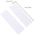 thumbnail image 5 of 48pcs 2x20cm Bathroom Anti-slip Stickers Transparent Bathing Safety Flooring Strips, 5 of 6