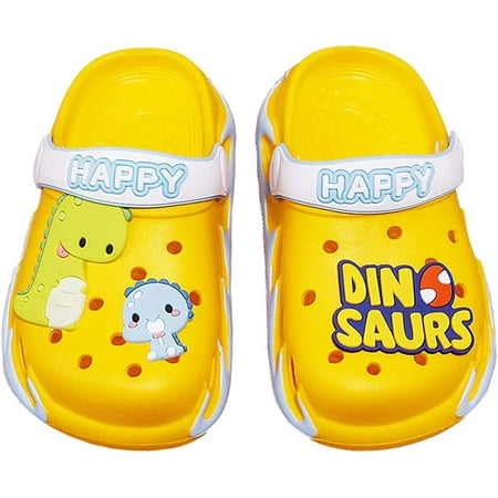 

Toddler Clogs Boys Girls Cute Cartoon Toddler Sandals Kids Slippers