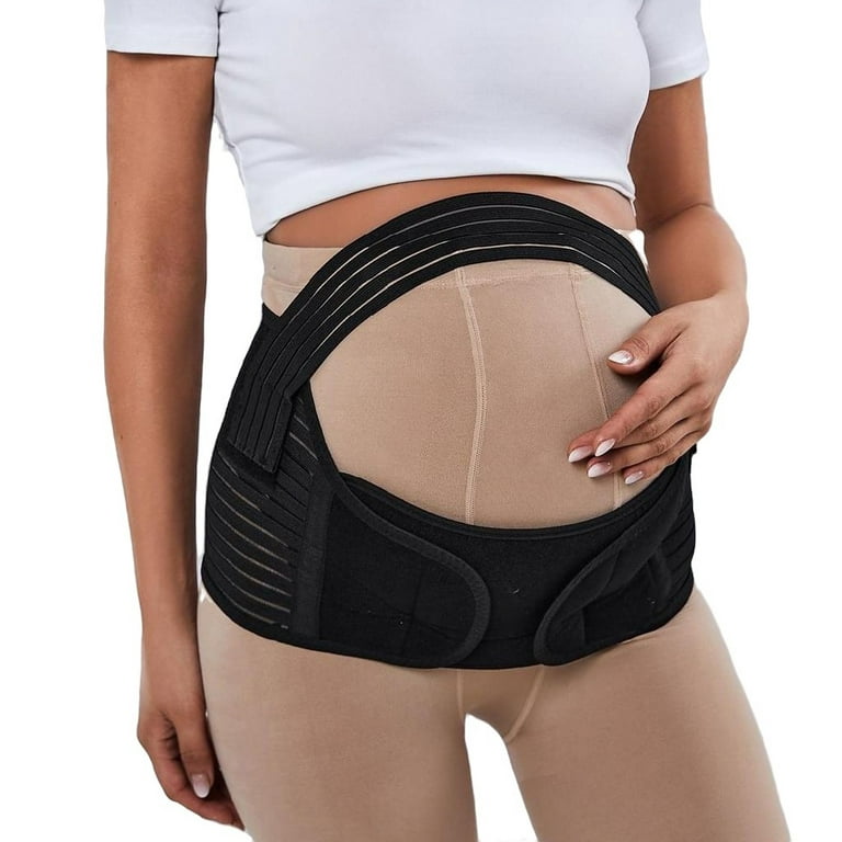 Maternity Support Belt Pregnancy Belly Band Antepartum Abdominal Back Support Plain Black Walmart