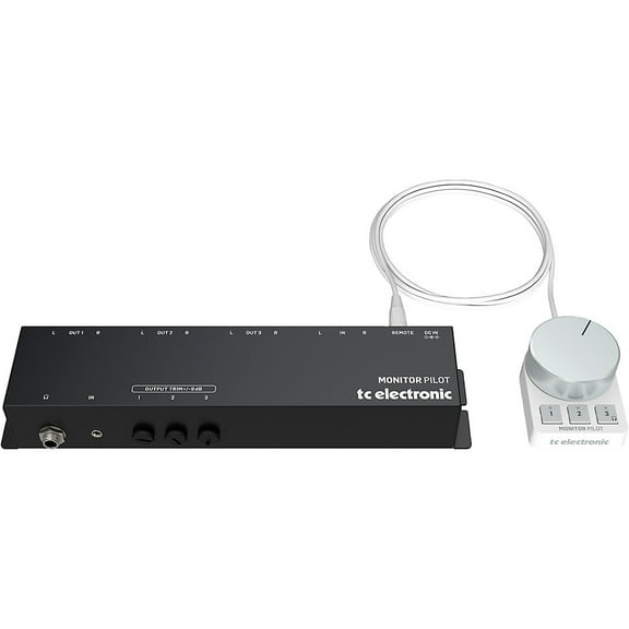 TC Electronic Monitor Pilot Multi-Monitor Switching Control Station with Desktop Controller