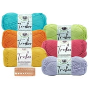 Lion Brand Yarn - Truboo - 6 Pack Assortment (Brights)