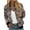 Multicolor, variant on Fartey Bomber Jacket for Women Vintage Floral Print Zip Jackets Lightweight Long Sleeve Casual Windbreaker Coats with Pockets 2025 S-2XL
