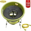 Sun Joe SDJ616 Shredder Joe 13-Amp Electric Leaf Mulcher/Shredder All You Need Bundle with 25 Foot Outdoor Extension Cord and One year Warranty Extension