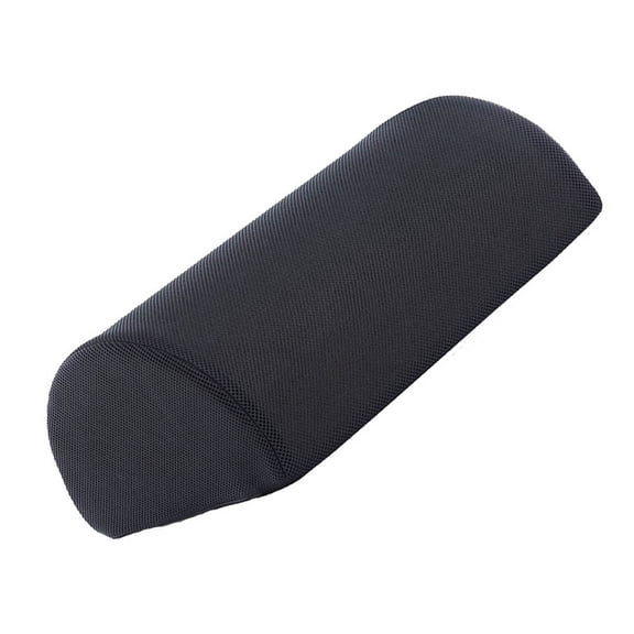 Soimiss Black Foot Mat with High Density Medical Foam Half Cylinder Foot Pad for Comfortable Body Resting