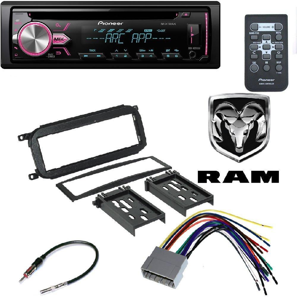 Pioneer Single DIN InDash CD Car Stereo Receiver w