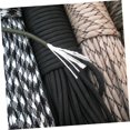 thumbnail image 3 of Generic 30.5m Black Paracord Rope Bundle 4mm Diameter Lightweight Outdoor S, 3 of 6