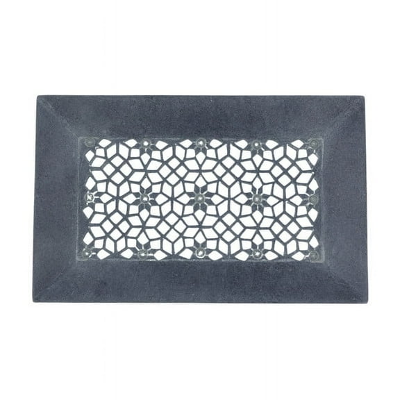 Elegant Rectangular Soapstone Tray – Floral and Geometric Patterns, Adds a Decorative Touch to Any Room, Perfect for Home Décor