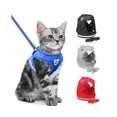 thumbnail image 2 of Arnés para gatos, arnés para gatos a prueba de fugas, 1 pieza, gris, 2 of 5