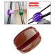 thumbnail image 1 of Soporte de caña de reutilizable, extractor de caña Flexible de 5 agujeros, carpeta funciones, sujeción de goma para accesorios de pesca al , Marrón shamjiam Titular de corbata de caña de pescar, 1 of 7