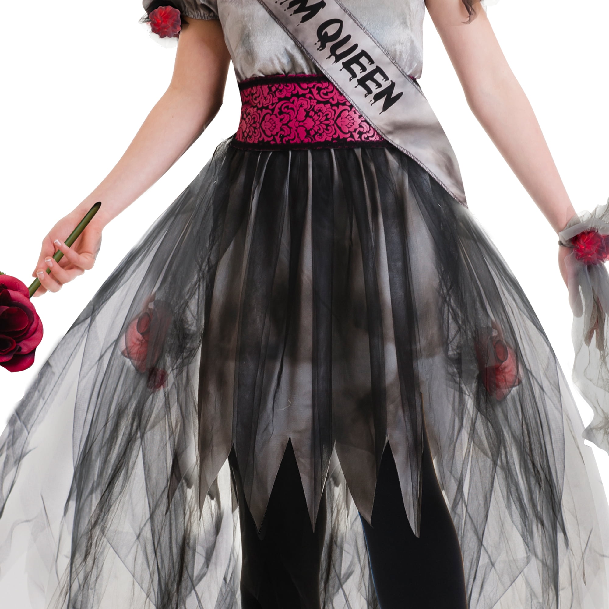 Halloween Girls Prom Zombie L