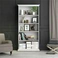 thumbnail image 7 of Pemberly Row 5 Shelf Bookcase in White, 7 of 7