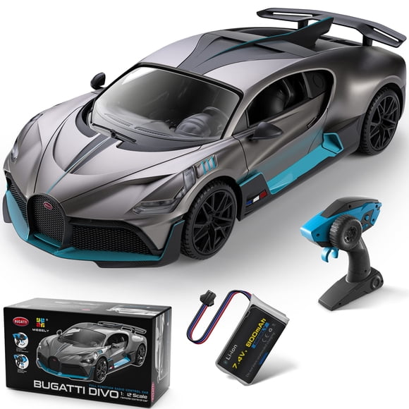Coche a control remoto MIEBELY Bugatti Divo escala 1/12 12 km/h