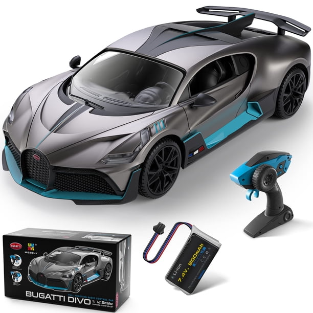 Coche a control remoto MIEBELY Bugatti Divo escala 1/12 12 km/h