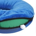 thumbnail image 3 of Ergonomic Donut Pillow Reduce Pressure Sciatica Hemorrhoid Seat Cushion for Pregnancy After Surgery Dark Blue, 3 of 5