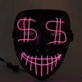 thumbnail image 2 of Máscara de luz LED, máscara de decoración de Halloween LED eléctrica con forma de calavera, máscara de decoración de Cosplay probada profesionalmente, 2 of 12