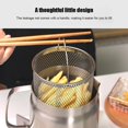 thumbnail image 5 of Veeki Stainless Steel Oil Filter Pot, Large Capacity Oil Filter Vessel with Removable Strainer and Snug Lid, Versatile Oil Filter Vessel with Handle, Frying Net Tank for Home Kitchen Camping-51504, 5 of 5