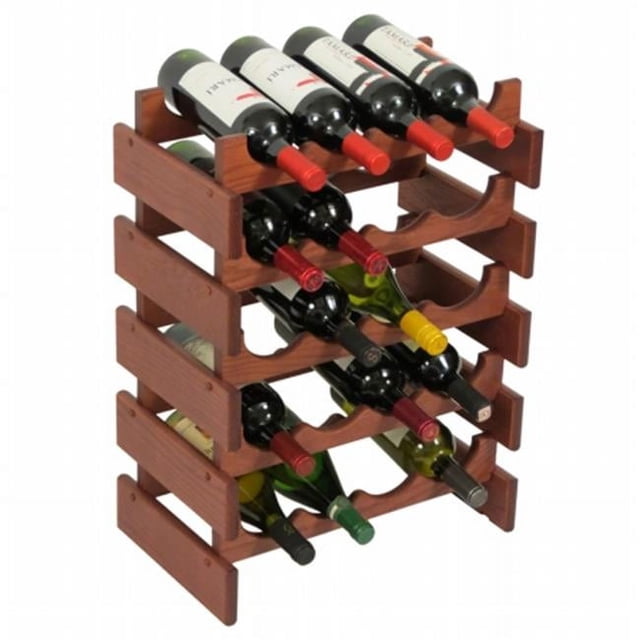 Wooden Mallet WR45MH 20 Bottle Dakota Wine Rack