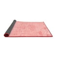 thumbnail image 2 of Ahgly Company Indoor Rectangle Abstract Red Contemporary Area Rugs, 2' x 3', 2 of 4