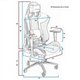 thumbnail image 4 of ViscoLogic Series GTR Ergonomic Gaming Racing Style Swivel Office Chair (Black & Orange), 4 of 5