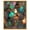Gold Frame, variant on Stonic Rainbow Canvas Geode Art Prints by Art Remedy, Gallery Wrapped, 30 x 36