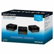 NETGEAR NIGHTHAWK Mesh Whole Home WiFi 6 SYSTEM (MK63) - 3 pack - Coverage 4500 sq.ft