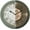 Paris Sage Green, variant on PresenTime & Co 12.6" Indoor Luminous Clock, Silent no ticking, Paris sage green, Lighted Clock with Smart Sensor to turn on/off lights in Low/bright light.
