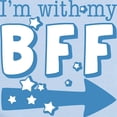 thumbnail image 2 of CafePress - I'm With My BFF (RIGHT) Infant Bodysuit - Baby Light Bodysuit, Size Newborn - 24 Months, 2 of 4