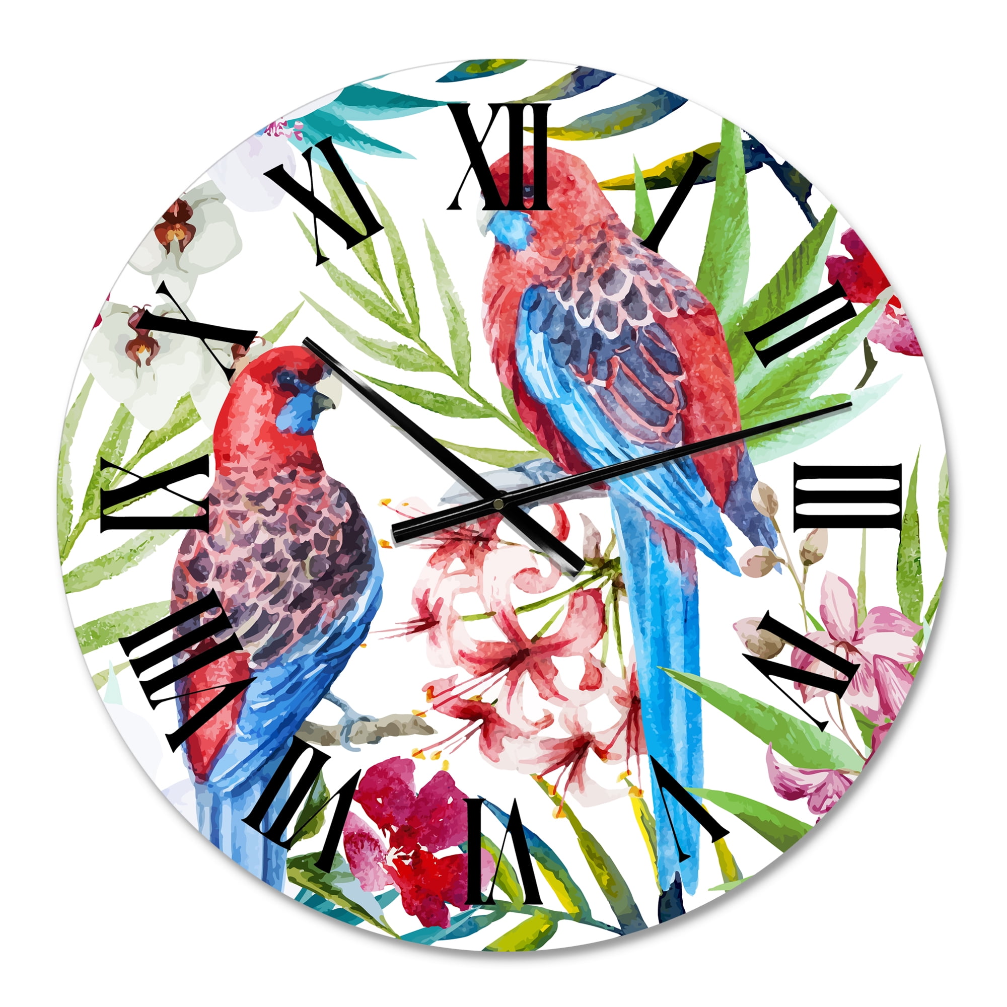 Designart 1 in Quartz Traditional Wall Clock