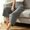 Gray, variant on Womens High-Waist Wide-Leg Capri Pants with Smocked-Waistband and Side-Pockets, Practical Style for daily commutes Orange M
