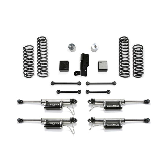 Fabtech 3" SPORT SYSTEM W/ DLSS RESI 2021 JEEP JL 4XE 4-DOOR