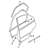 Genuine OE Mitsubishi Body Side Molding - MB696752