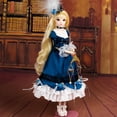 thumbnail image 2 of frágil Handmade 30cm 14 Articulaciones BJD Libra Constellation Doll Dress In Lace Skirt Clothes, 2 of 9