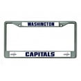 thumbnail image 1 of Washington Capitals Chrome License Plate Frame, 1 of 3