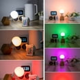 thumbnail image 3 of Bombilla LED Regulable E27 de 15 W con Luz de Inundación RGB Multicolor de 16 Colores y Control Remoto Que de Color, 3 of 5