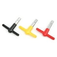 thumbnail image 5 of 3Pcs Drum Key T Shaped Wrench with Silicone Protective Cover Musical Instrument Parts, 5 of 7