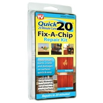 Fix-A-Chip Repair Kit - for Wooden Countertops Desktops and Furniture - 7 Colors