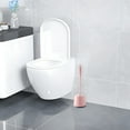 thumbnail image 2 of Home Toilet Brush Cleaner Toilet Bowl Brush Deep Cleaning Under Rim Bath Accessories Household Essentials, 2 of 8