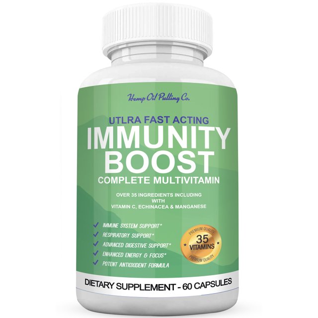 Immune Support Immunity System Booster with Echinacea Supplement