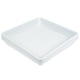 thumbnail image 1 of Planta Maceta Platillo 7 Pulgadas Plástico Cuadrado Flor Goteo Bandeja para Interior Exterior Blanco Paquetes de 6, 1 of 5
