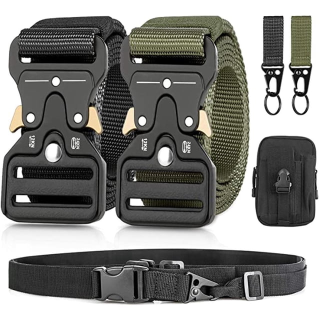 Cinturón De Combate Para Exteriores, Cinturón Con Hebilla De Pico, Riñonera, Juego De Cuerdas, Equipo De Combate De Tiro Para Hombres, Caza Al Aire Libre Yuarrent AP007820-01